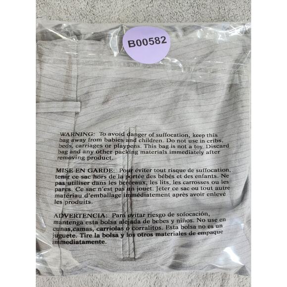 Lane Bryant Striped High Rise‎ Slim Leg Ankle Pants Size 22 Gray Stretch Office - Picture 10 of 10